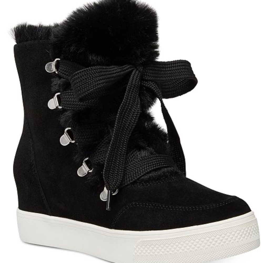 Steve Madden Women's Wharton Sneaker Lace Up Bootie - NWT